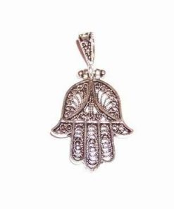 Palma lui fatima din argint 925 hamsa