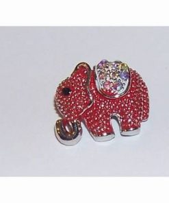 Brosa - elefant rosu