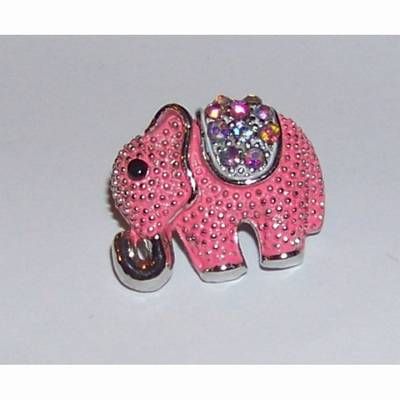 Brosa - elefant roz