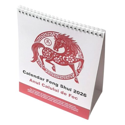 Calendar Feng Shui 2026 in limba romana