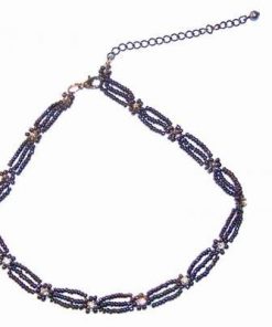 Colier choker, din margele de nisip