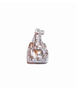 Talisman argintiu din metal cu Buddha Tamaduitorul Talisman argintiu din metal cu Buddha Tamaduitorul