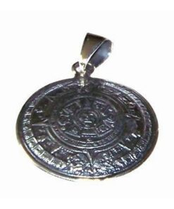 Calendarul aztec din argint - talisman de noroc si protectie Calendarul aztec din argint - talisman de noroc si protectie