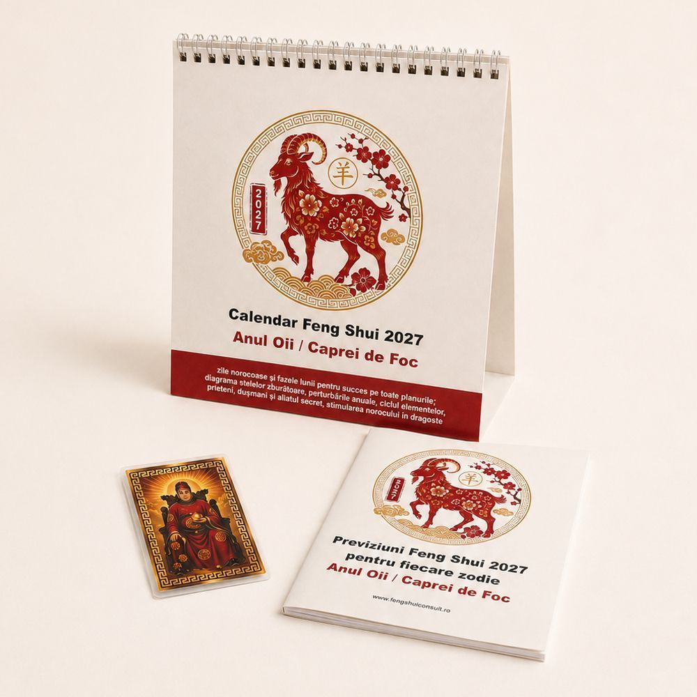 Calendar Feng Shui 2027 in limba romana Calendar Feng Shui 2027 in limba romana