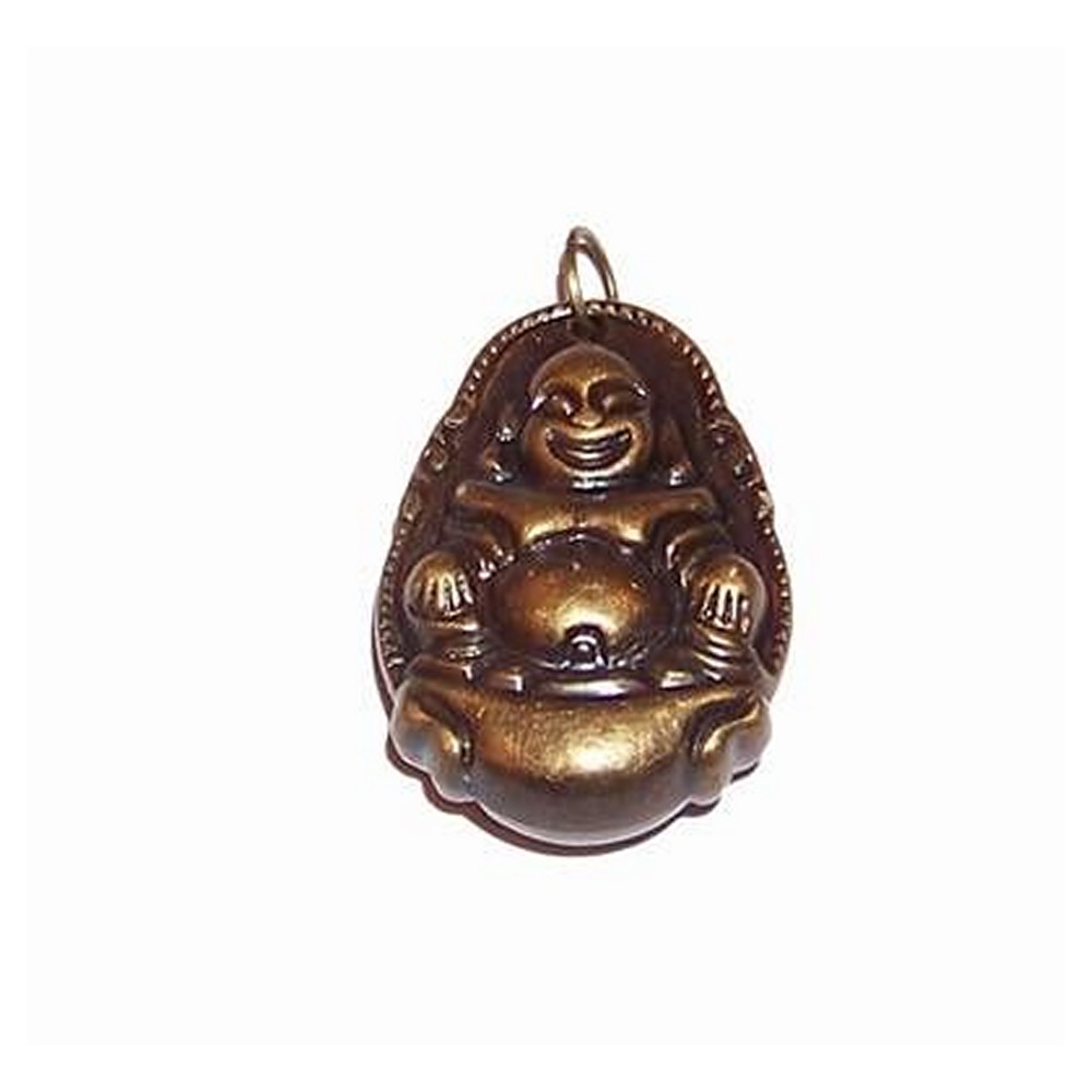 Pandantiv cu Buddha pe pepita - vintage Pandantiv cu Buddha pe pepita - vintage