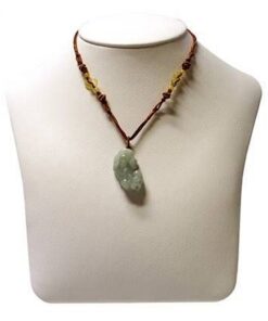 Talisman din jad cu Pi Xie pe snur reglabil Talisman din jad cu Pi Xie pe snur reglabil