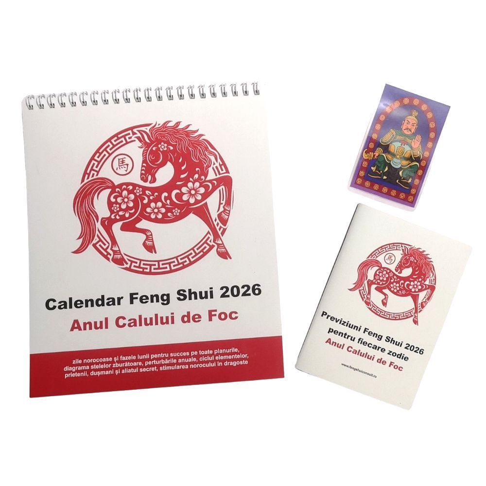 Calendar Feng Shui 2026 in limba romana Calendar Feng Shui 2026 in limba romana