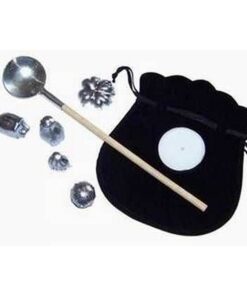 Set pentru divinatie, pe baza de plumb - model deosebit Set pentru divinatie, pe baza de plumb - model deosebit