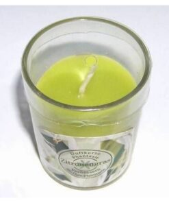 Lumanare parfumata cu aroma de lamaie verde