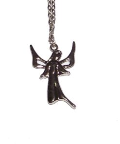 Colier din metal cu ingeras de protectie Colier din metal cu ingeras de protectie