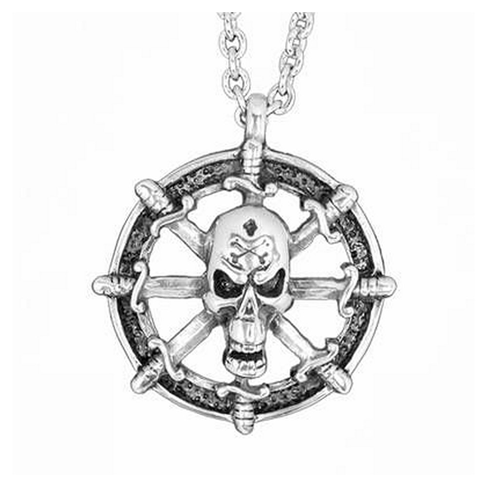 Talisman din metal cu simbol de protectie, pe lant Talisman din metal cu simbol de protectie, pe lant