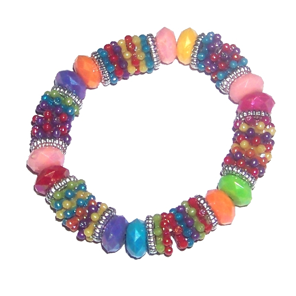 Bratara multicolora pe elastic Bratara multicolora pe elastic