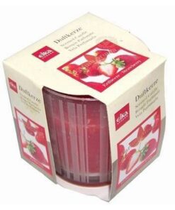 Lumanare parfumata cu aroma de capsuni Lumanare parfumata cu aroma de capsuni