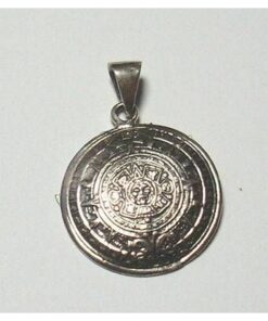 Calendarul aztec din argint