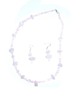 Set din cuart roz pentru dragoste Set din cuart roz pentru dragoste
