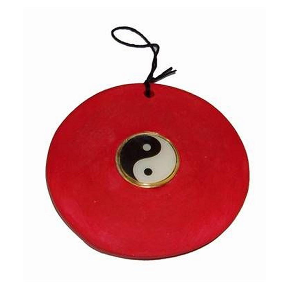 Talisman cu simbolul Yin-Yang pe suport din ceramica Talisman cu simbolul Yin-Yang pe suport din ceramica
