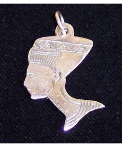 Talisman din argint - Nefertiti