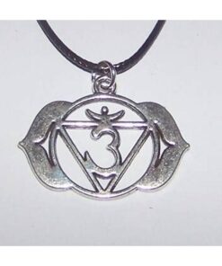 Pandantiv cu chakra Ajna din metal