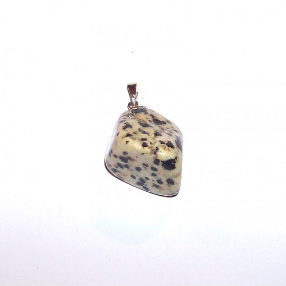 Pandantiv din cristal de jasp dalmatian Pandantiv din cristal de jasp dalmatian