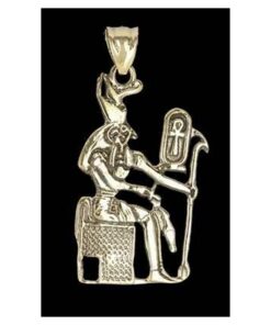 Pandantiv unisex cu simboluri egiptene, din bronz - Anubis Pandantiv unisex cu simboluri egiptene, din bronz - Anubis