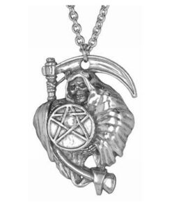 Pandantiv unisex din metal cu pentagrama Pandantiv unisex din metal cu pentagrama
