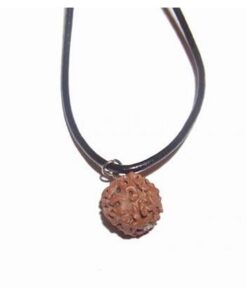 Talisman cu Rudraksha pe siret negru Talisman cu Rudraksha pe siret negru