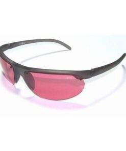Ochelari de soare, cu rama din plastic si lentila visinie Ochelari de soare, cu rama din plastic si lentila visinie