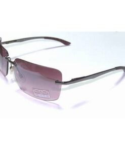 Ochelari de soare, cu rama din metal si lentila visinie Ochelari de soare, cu rama din metal si lentila visinie