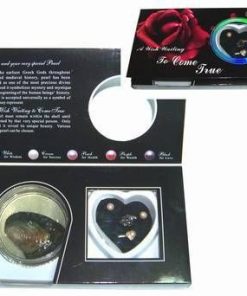 Set Feng Shui cu perla dorintei si perle sidef - neagra