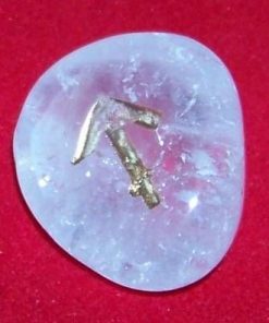 Runa TIWAZ, din cristal de stanca - Dreptate - 17