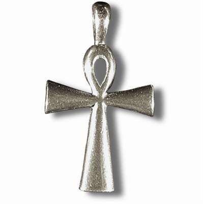 Crucea egipteana - Talisman din metal cu lant