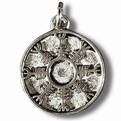 Amuleta liderului - Talisman din metal cu agat