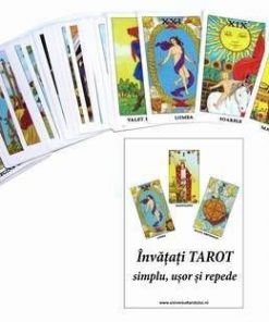 Tarot Rider Waite in limba romana - 78 carti si carte - kit
